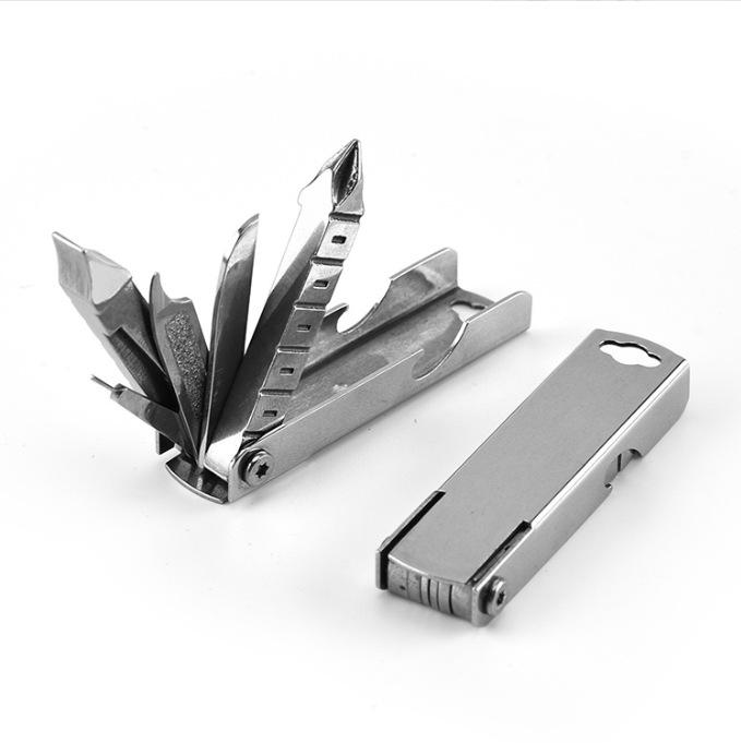 Portable Mini EDC Multifunctional Keychain Screwdriver & Repair Tool