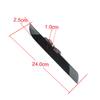 ANGRONG Black Lens LED Rear Bumper Reflector Brake Reverse Light For BMW 5 Series F10 F11 F18