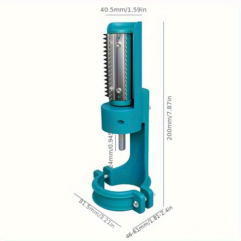 Fishing Scale Scraper Tool with Electric Drill , Easy Fish Scale Removal, Durable Plastic Kitchen Gadget for Fresh Fish Cleaning