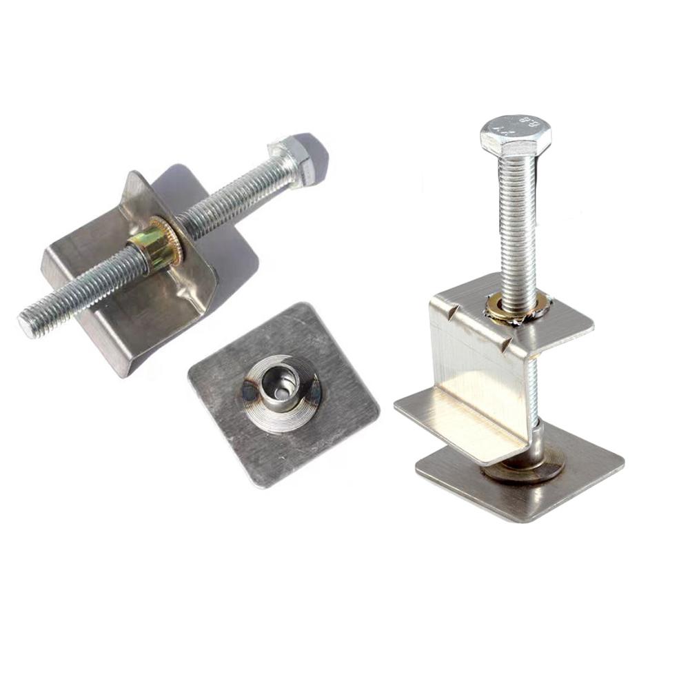 2pcs Tile Height Regulator Adjustable Wall Tile Locator Lifter Leveler Metal Tile Leveling Tool For DIY Projects Tile Laying