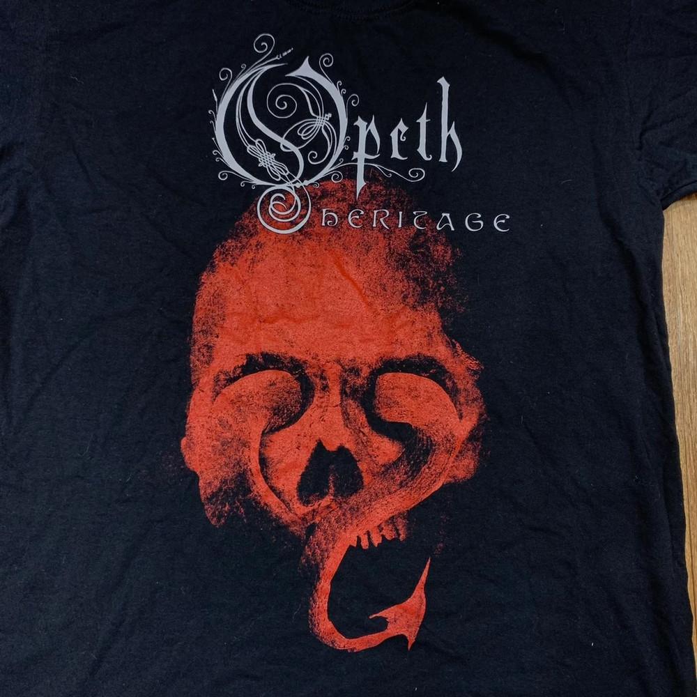 Opeth Band Heritage Short Sleeve Black Men S-234XL T-Shirt