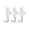 Rec Double Pin Hook 3 Pieces Load Capacity 2kg