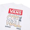 Vans Gradient Logo Ss Tee Vn000nmcwht White