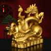 Brass Dragon Horse Spirit Chinese Dragon Ornament Copper Horse Crafted Home Decor for Living Room Gift