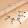 Gothic Cross Adjustable Y2K Belt Waist Chain for Women Vintage Skirt Waistband Body Jewelry Gifts