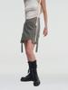 TUOMIO Micro Mini Cargo Skirt [Khaki]