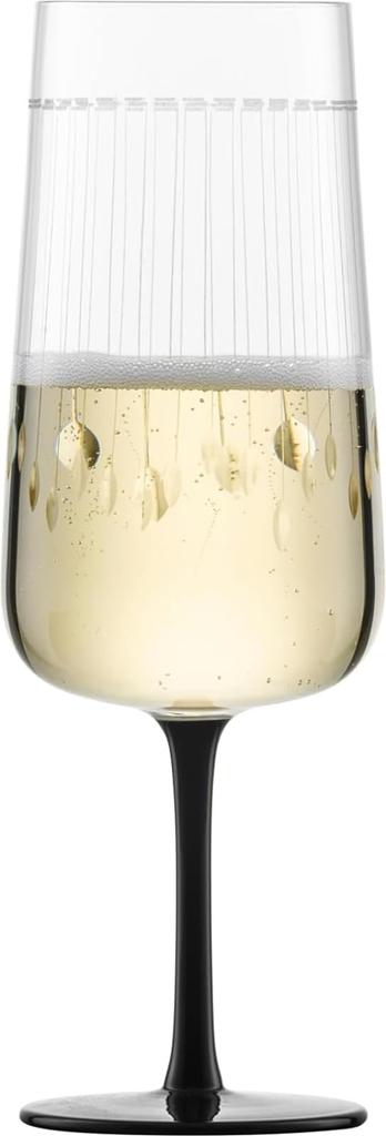 ZWIESEL Glamorous Champagne Glass for Champagne and Sparkling Wine, Champagne EP, 1 Glass, Handmade, Model S121611