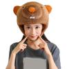 Murmeltier Kopfbedeckung Foto Accessoire Elastisches Band Kinder Party Thema Event