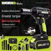 Weike WU279 Brushless Electric Scaffolder Impact Wrench with Rechargeable Lithium Battery