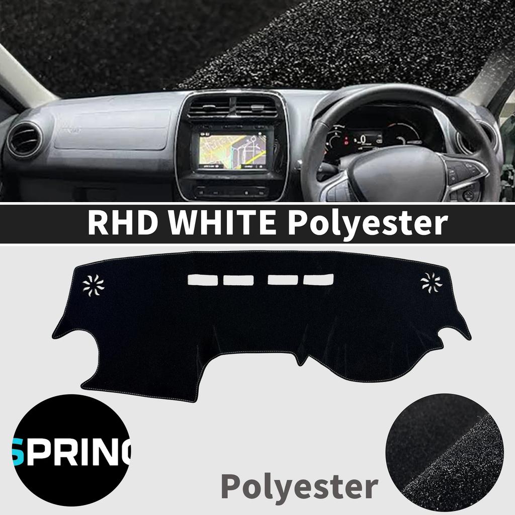 For Dacia Spring 2016 2017 2018 - Electric Car Dashboard Cover Dashmat Non‑Slip Protective Dash Mat Pad Auto Accessories