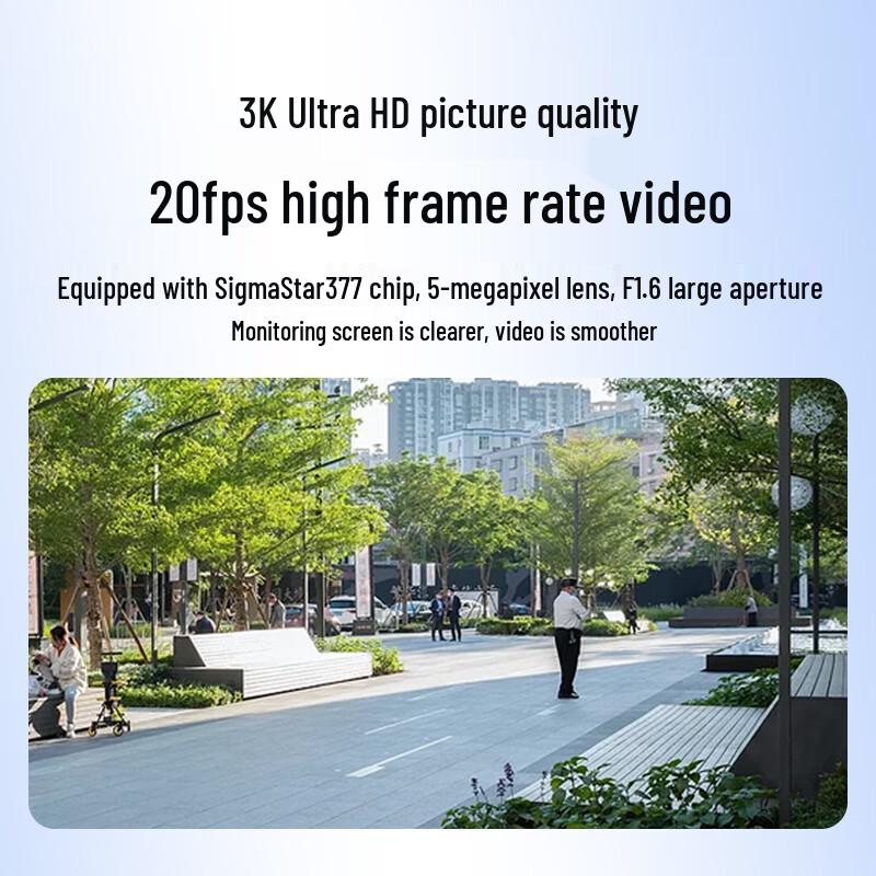 XiaoPai Outdoor 360° AI Smart Surveillance Camera (CN version)