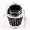Universal Motorcycle Air Filter 35mm 38mm 42mm 48mm Fit 50cc 110cc 125cc 140cc ATV Scooter Dirt Bike Offroad Pit Bike