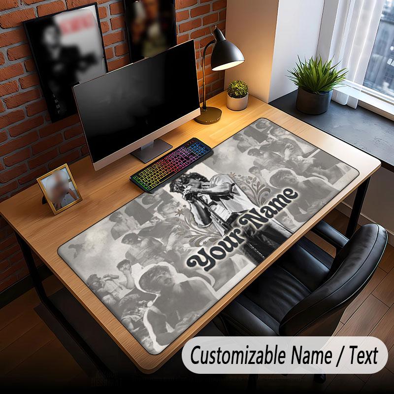 Custom Name Extended Mouse Pad,Benson Boone Gaming Desk Mat For Home Office Desktop Decor