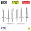 Green Staff World Nicht-Maßstäblich 3D-Druck Set Schwert und Dolch 3D-Drucker-Kit GSWD-12791