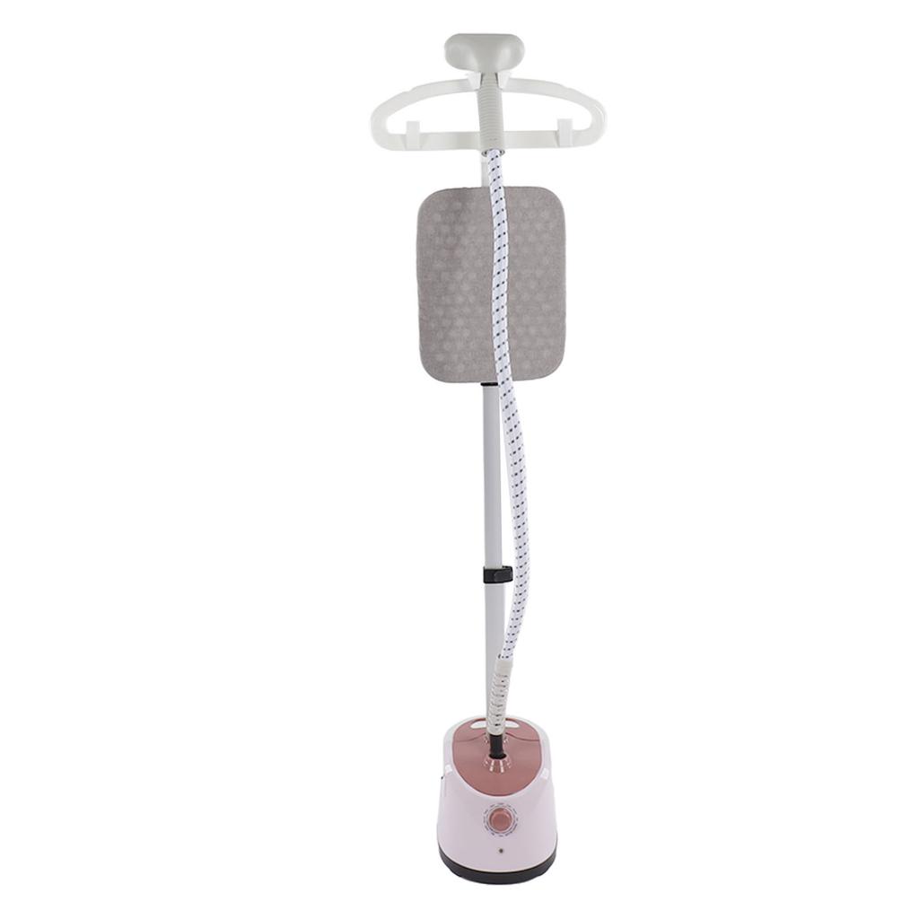 Standing Fabric Steam Iron with Hanger Pink 2000W   Powerful Garment Steam Iron for Home