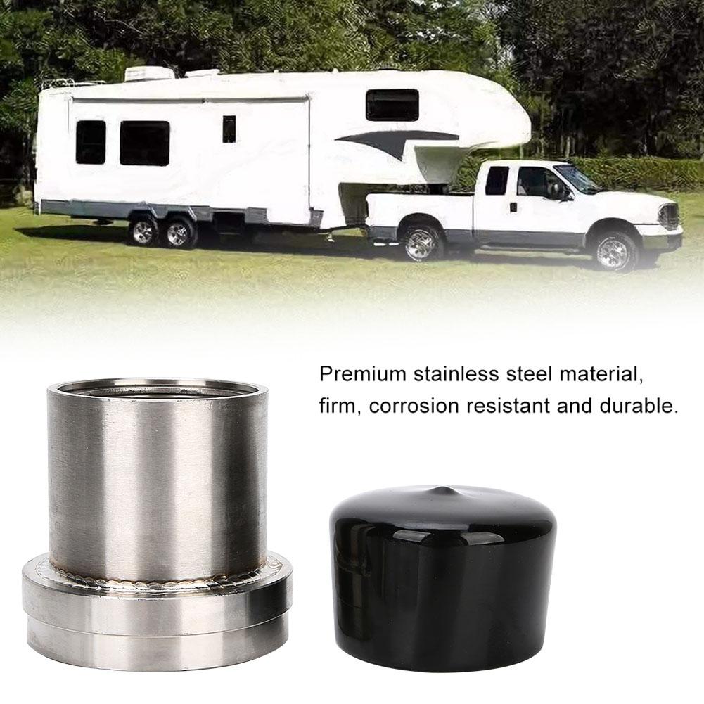 4pcs 2.441in Stainless Steel Trailer Bearing with Protective Buddy Bra Accessory