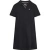 Logo Casual Fashion Versatile Knitted Commuter Simple Mid-Length Mid-Waist Pullover V-Neck Short Sleeve Dress Women Dresses F11W331301FNV