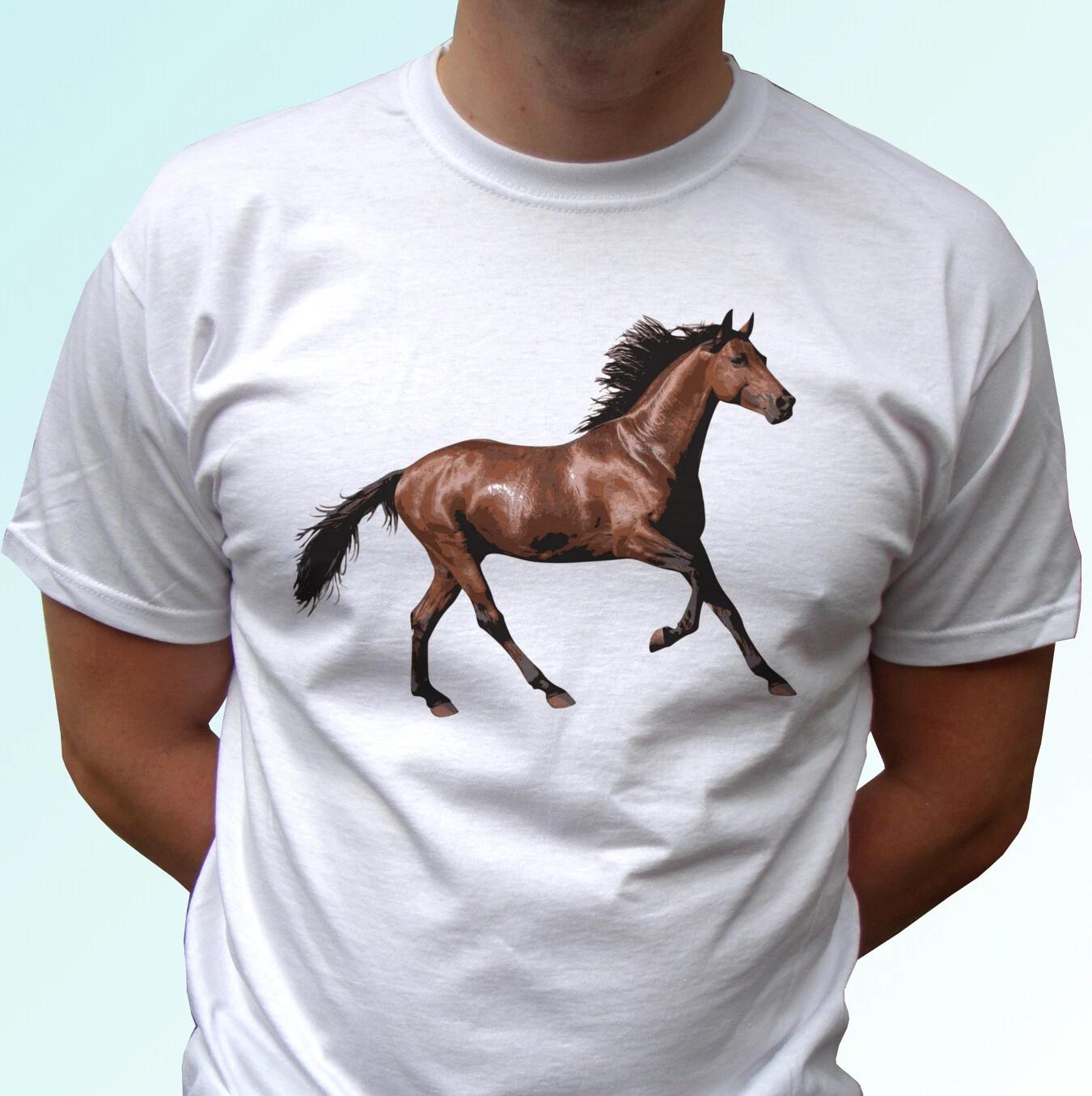 

Horse kids boys T-Shirt stallion tee top animal pony gift s s kids baby sizes 120