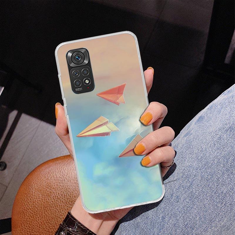Paper Plane Airplane Fly Phnoe Case for Phnoe Case for Xiaomi Redmi Note 15 14 14S 13 Pro Plus 12 12S 11S 11E 10S 10 11T 5G Uniq