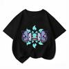 Printed Children's Pure Cotton T-shirt for Boys and Girls, Summer Comfortable and Breathable Children's T-shirt