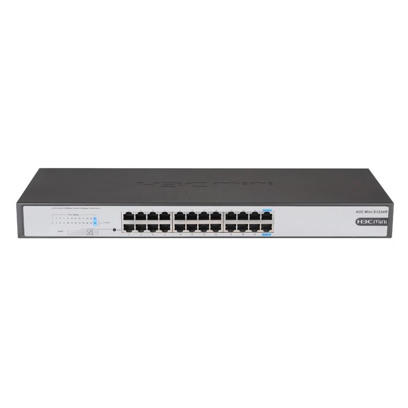 

H3C Mini S1224R 24-Port Gigabit Non-Managed Network Switch