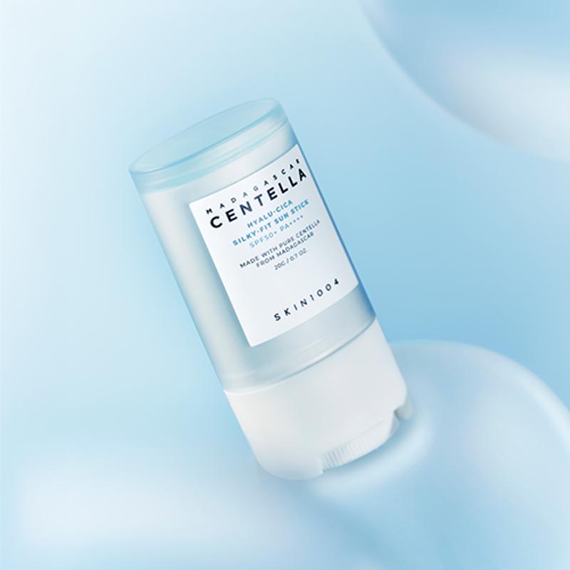 

[SKIN1004] Солнцезащитный крем Silky-Fit с центеллой Мадагаскарской Hyalu-Cica