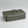 Toyo Steel Tool Box TB-362 Width approximately 38cm Depth 22cm Height 15cm Made Japan Storage Black
