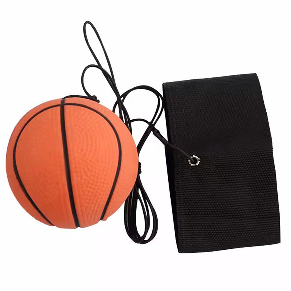 1pc Returned Balls Wrist Elastic Ball Wrist Return Ball Hand Throw Back Ball Exercise Coordination Gift Diameter 6cm