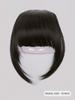 Synthetic Bangs Hairpin 10-inch Slim Fringe With Sideburns For Women's Daily Bangs