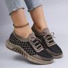 Spring And Autumn New Women'S Casual Lace Up Shoes Are Comfortable, Breathable, Lightweight And Wear-Resistant Sports Shoes