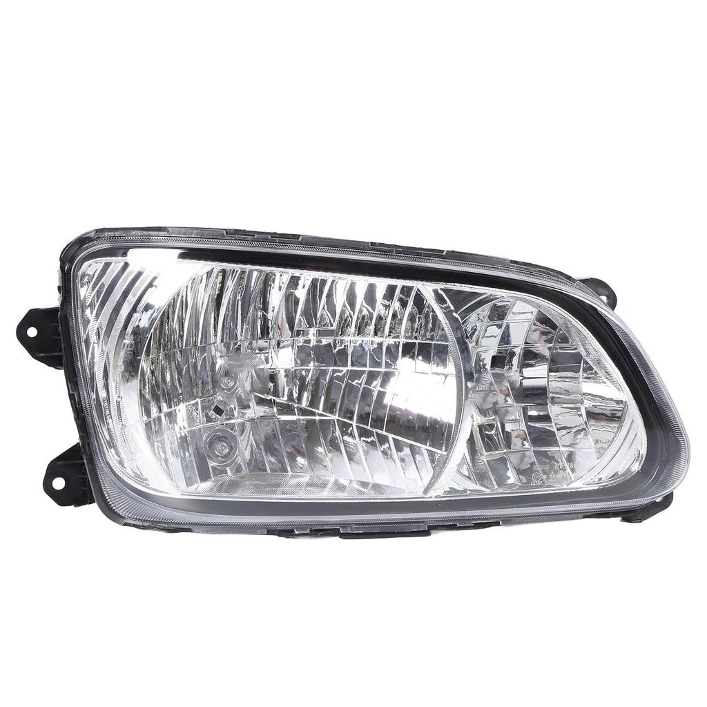 Conjunto de Faro Resistente a la Intemperie Material ABS PC Lente Transparente Reemplazo de Faro para Hino 500 Mega Ranger Derecho