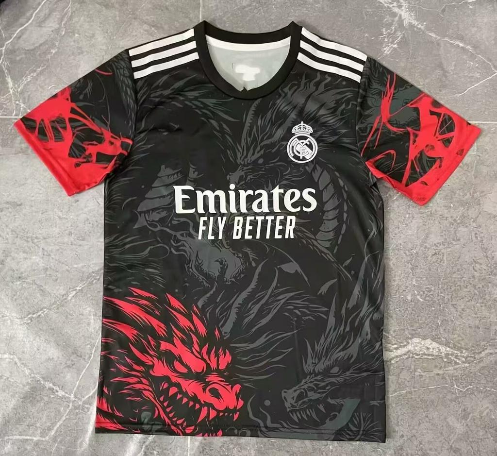 2425 Popular Club Fans Player Edition Jerseys Short Sleeves Sports 3D Football Jerseys