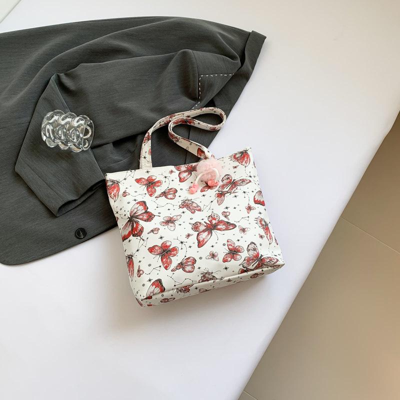 Simple and Fashionable Large Capacity Commuting Tote Bag In Summer New Trendy Retro Work One-shoulder Commuting Bag