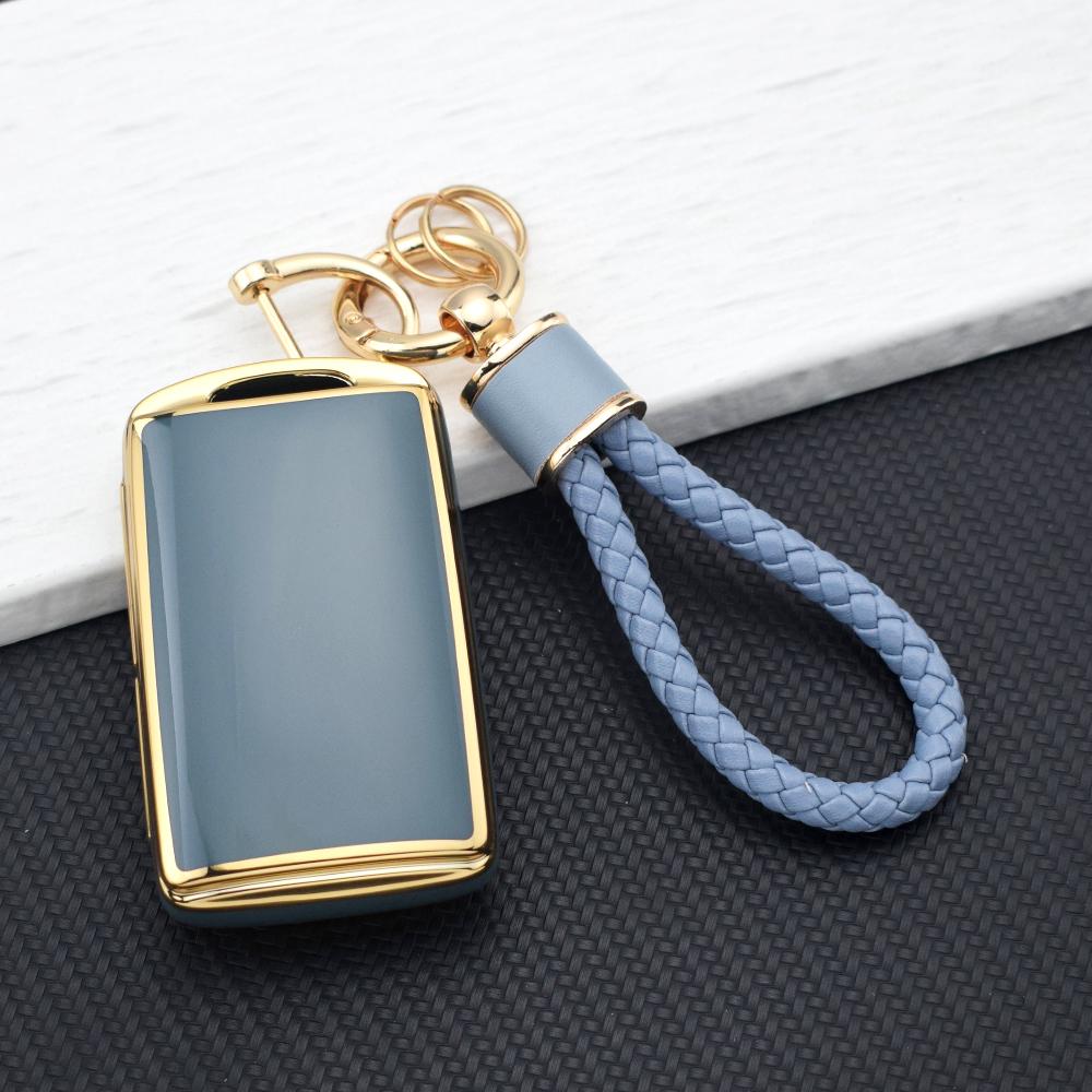 3/4 Buttons Anti-Scratch Tpu Car Key Cover For Mazda 3 Axela Cx-30 Cx-5 Cx4 Cx8 Cx9 - Keyless Fob Protector Key Rings