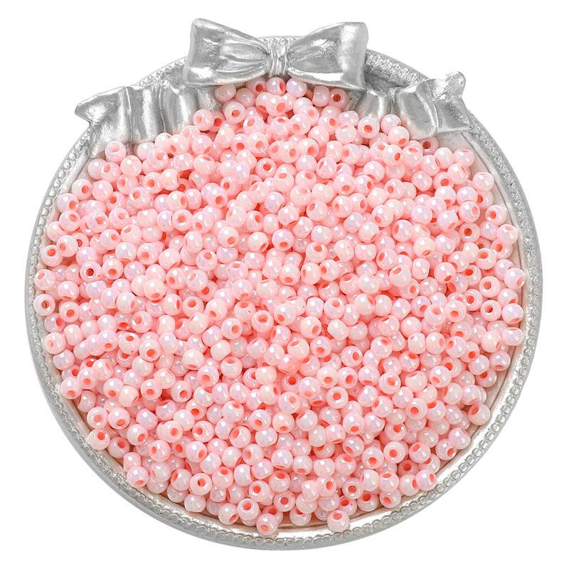 450G High Quality Glass Seed Beads Shiny Glazed Pearl Glass Beads For Earring Bracelet Necklace DIY Jewelry Craft Garment Accessoreis Making