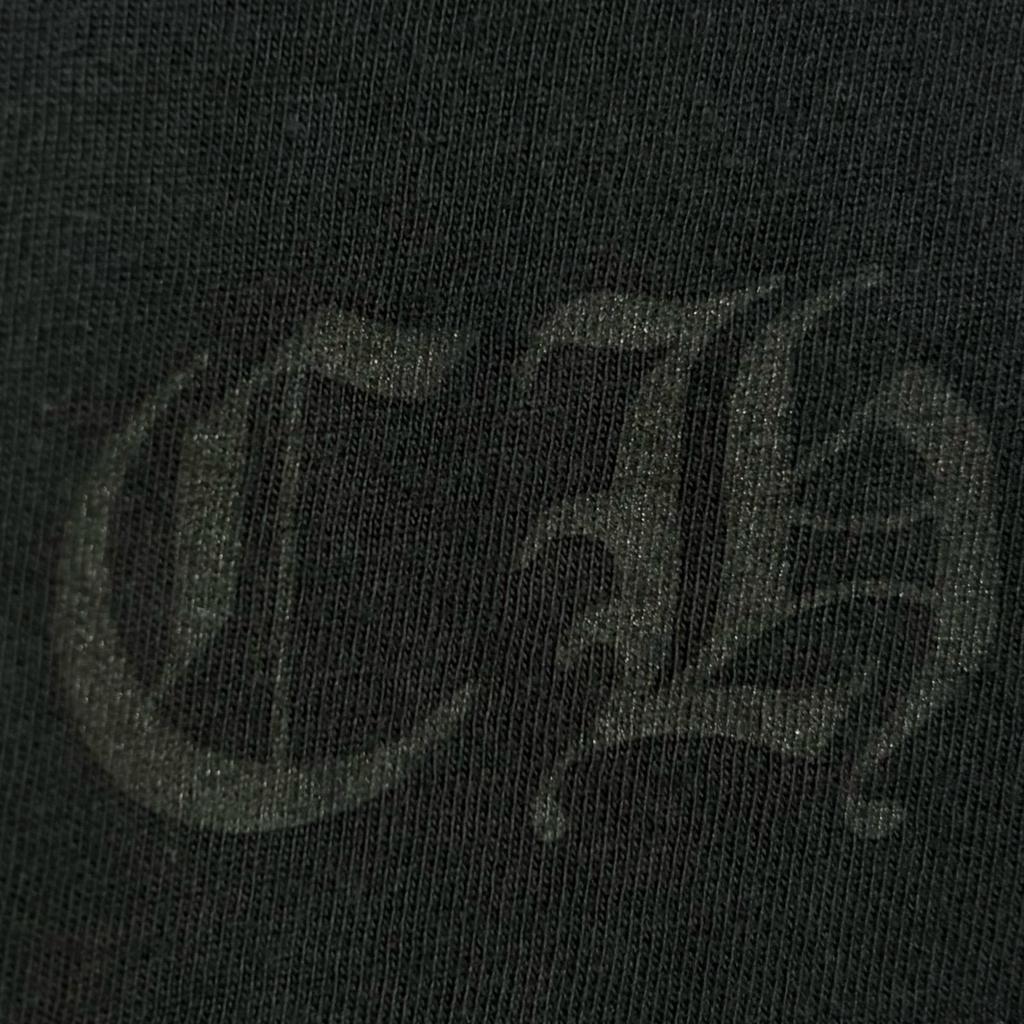 CHROME HEARTS Back Horseshroom RN#97729 T-Shirt Black Men's Size L