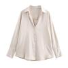 2024 Autumn/Winter Women's Silk Satin Classic Shirt