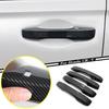 For  Honda CR-V CRV ABS Carbon Fiber Exterior Car Door Handle Cover Trim 4X