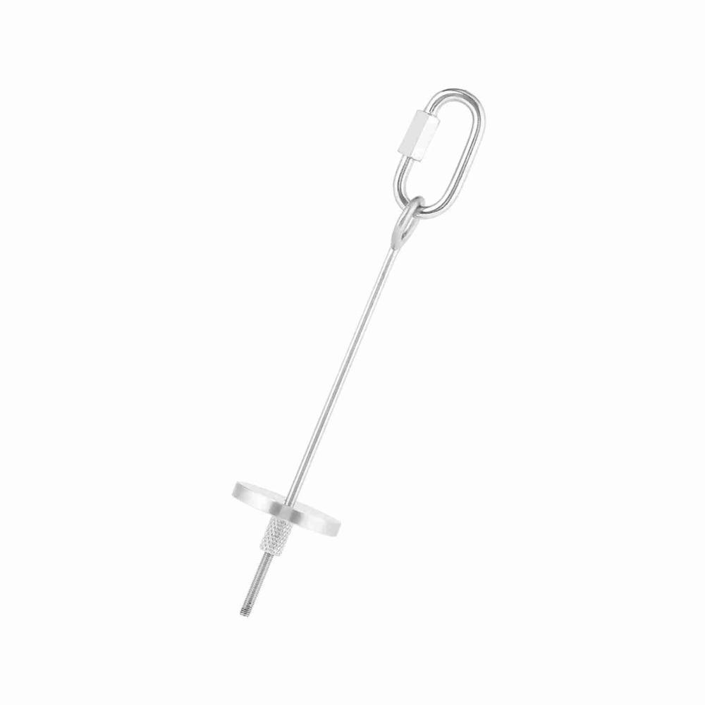 2pcs Stainless Steel Bird Treat Skewer Hanging Design Bird Food Holder  Bird Cage Use