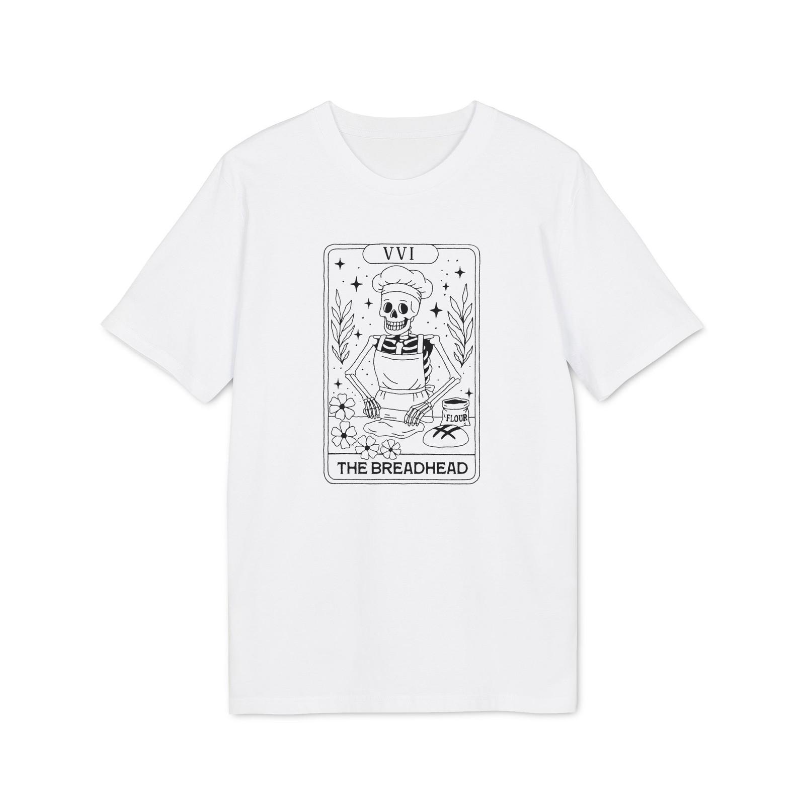 Skeleton Tarot Card T-shirt | The Breadhead | Witchy Gothic Tarot Tee | Occult S