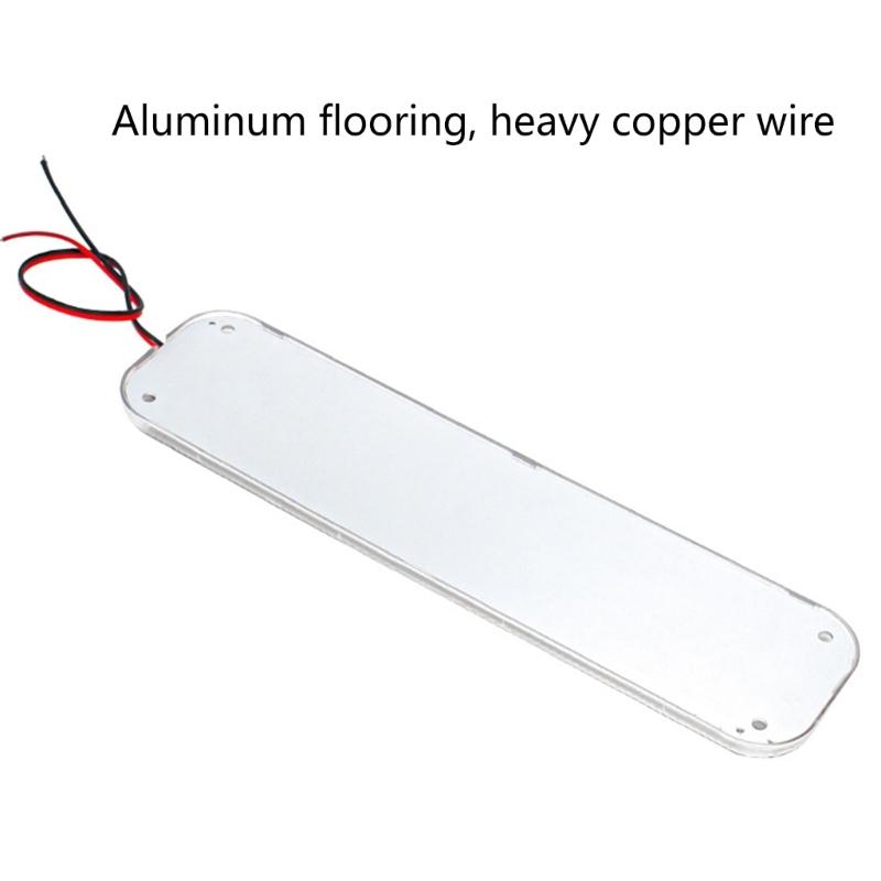 12V RV LED Panel Light, Length: 10'', 12-80Volt Interior Ceiling Dome Light with On/Off Switch,for RV Motorhomes