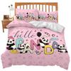 Panda Cherry Blossom Quilt Cover Bedding Quilt Cover Grinding Bedding Kit Digital Printing Delivery