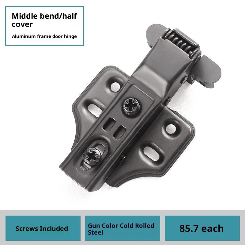 1 шт. Алюминиевая рама Стеклянная дверная петля, Ванная комната, Кухня, Винный шкаф, Обувной шкаф, Гардероб, Книжный шкаф для витрины, Мебель A2