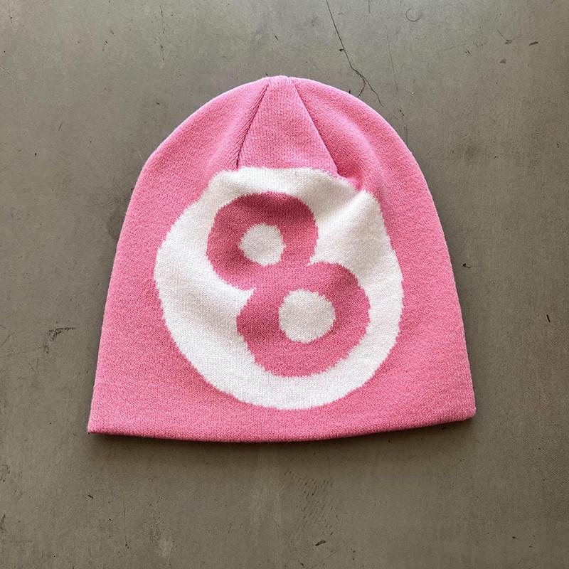 Punk Street Acrylic Knit Hat With Warmth For Casual Winter Wear