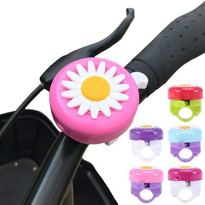 Timbre Bocina Divertido para Bicicleta de Niños Bicicleta Flor Margarita Niños Niñas Seguridad Ciclismo Anillo Alarma para Manillares Multicolor Timbre de Bicicleta