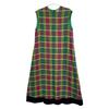 Scye Drawer special order 1221-01420 Green madras check sleeveless dress dress 36 Green Pink Yellow CheckUsed