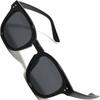 Black X Smoke Fashion Fashion UV Colored Cute [Berkuto] Sunglasses, Eyeglasses, Glasses, Glasses, Men's, Women's, Round, Square, Transparent, Tinted,
