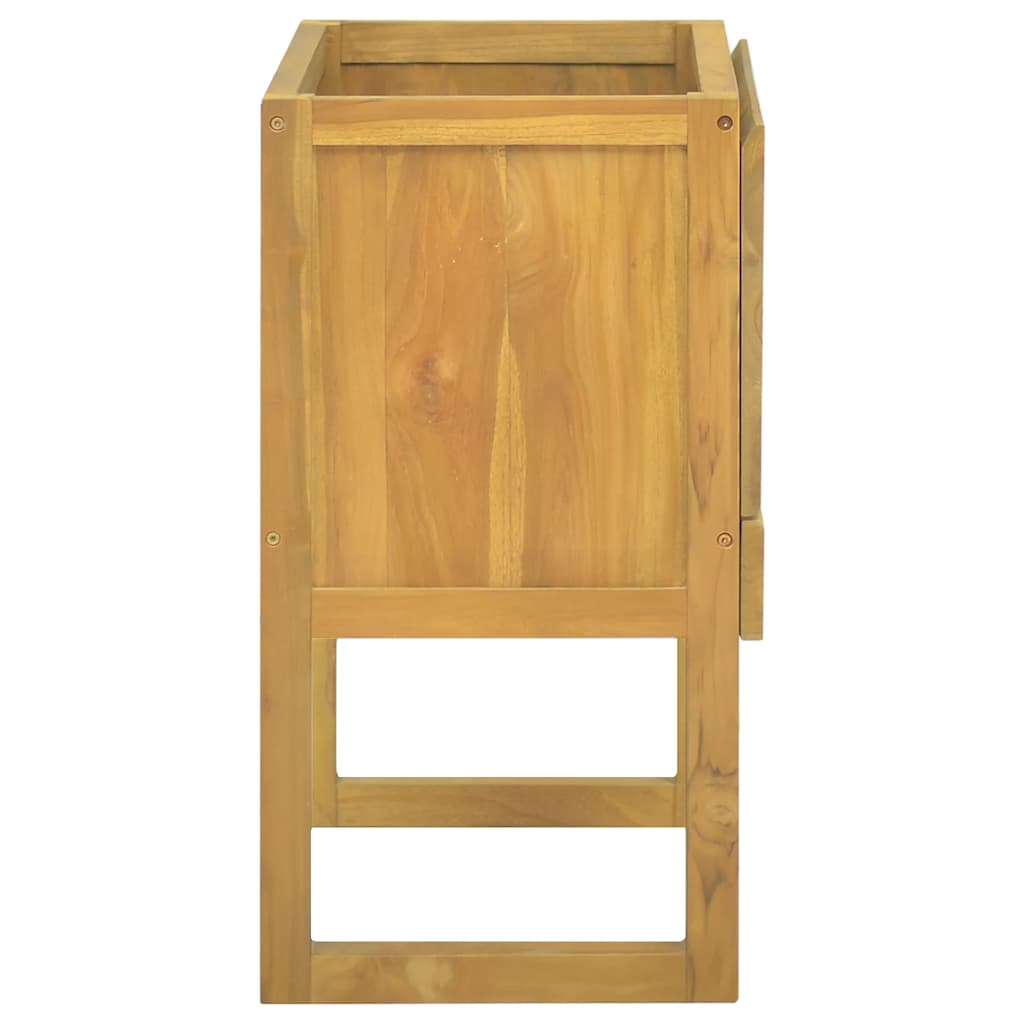 Bathroom Cabinet 60 x 40 x 75 cm Solid Teak Wood