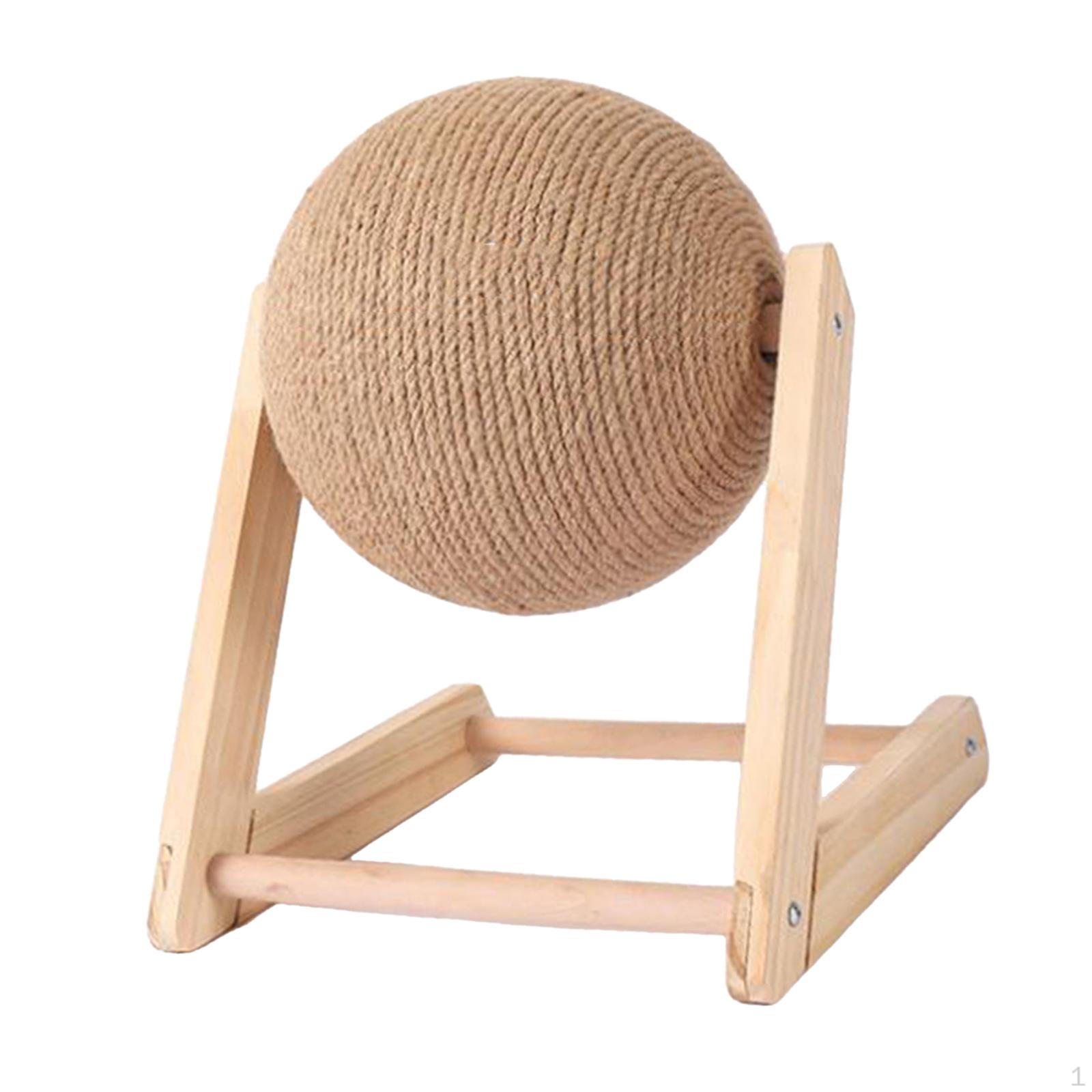 Cat Scratch Toy, Interactive Pet Scratching Post, Ball, Toys, Sisal Rope Ball for Ball 20cm 25x28x24cm