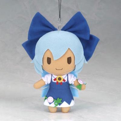 Cirno Mini Plüschtier, Gebräunte Cirno, Offizielle Touhou Merchandise